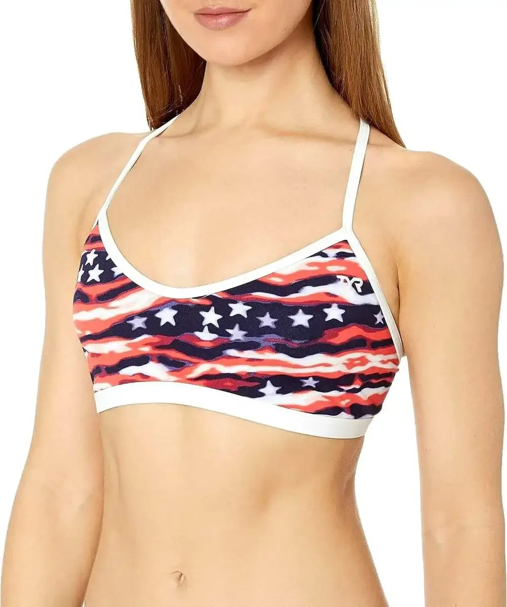 TYR Women's All American Trinity Top (Size XL 14-16) New W/ Tags ~ FREE SHIPPING